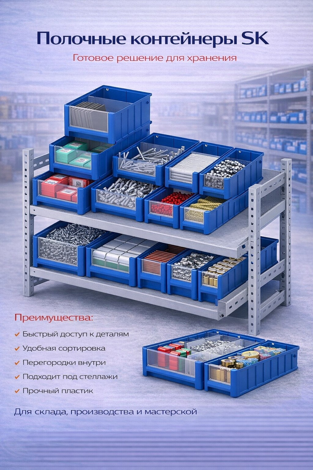 Полочные контейнеры SK в 0FFER