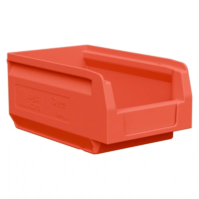 Складской лоток Logic Store 165х100х75 мм красный N1 (12.401.1)