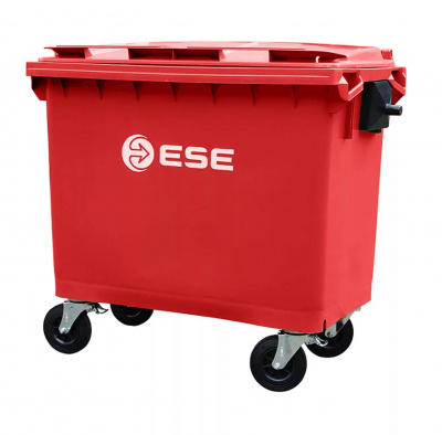 Евроконтейнер Ese 660 л красный
