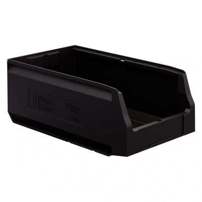 Складской лоток Logic Store 400x225x150 мм чёрный ЭКО