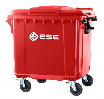 Евроконтейнер Ese 1100 л красный