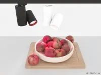 Трековый светильник STAR FOOD OMEGA APPLE 3000К 40W 24° для красных и желтых фруктов и овощей