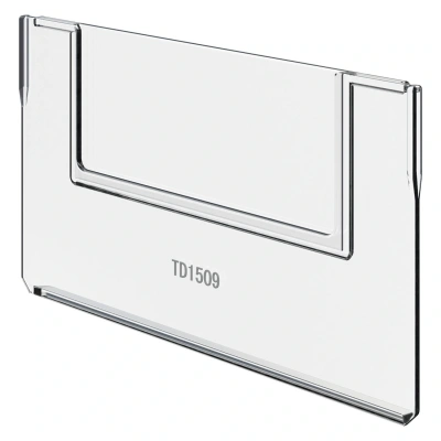 Перегородка попереч.TD-1509 прозрач. для полочных контейнеров SK 31509, 41509, 51509, 61509 N1 (30.941.1)