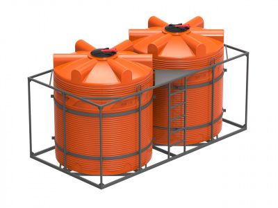 Кассета двойная с емкостями V 5000 КАС