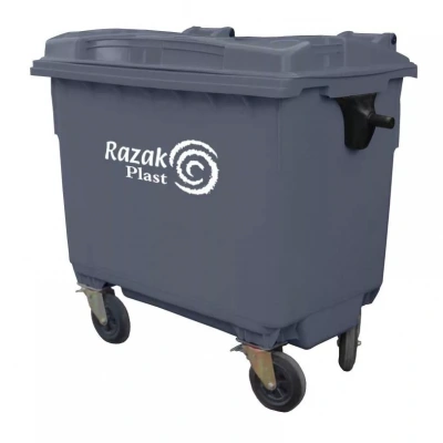 Евроконтейнер Razak 660 л серый