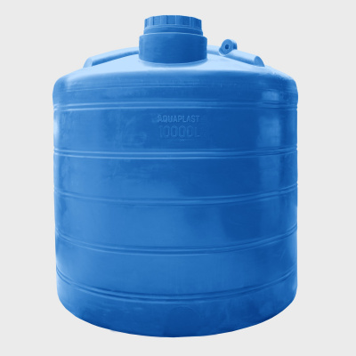 Транспортировочная овально-вертикальная емкость Aquaplast 10000 л Синий