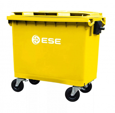 Евроконтейнер Ese 660 л желтый