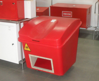 Ящик для песка Boxsand 0,3 м3 (300 литров) с дозатором