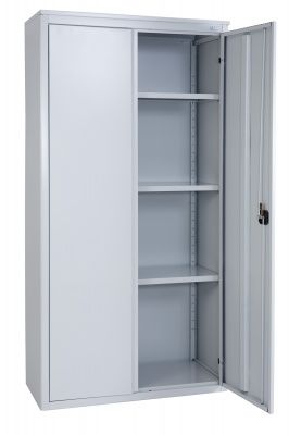 Шкаф архивный 2000x1000x450 мм Светло-серый