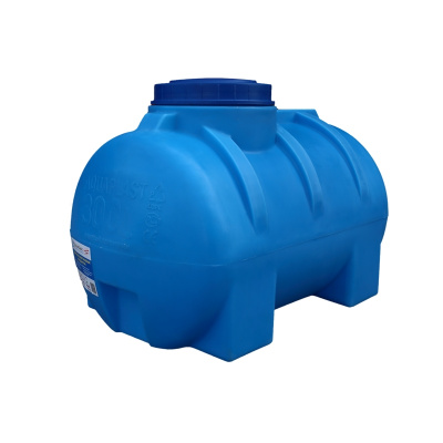 Овально-горизонтальная емкость Aquaplast 300 л Синий