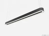 Овальный светильник OVALE BUCO SLIM 6000K 72W