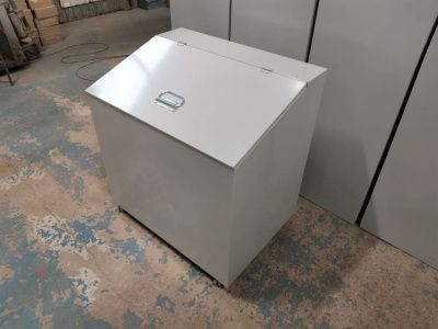 Ящик для ветоши МКМ-02, 0,17 м. куб. 800x400x600 мм Серый