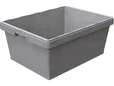 Ящик п/п 800х600х340 5,5кг. сплошной, конусный, код: 34268