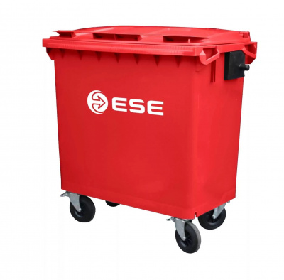 Евроконтейнер Ese 770 л красный