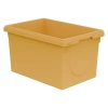 Вкладываемый контейнер INSTORE KV-6432 600x400x325 мм жёлтый с усиленным дном