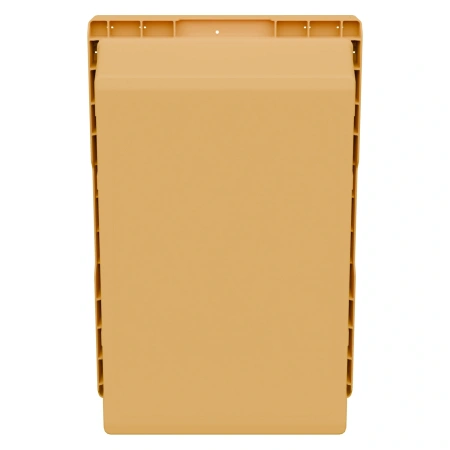 Вкладываемый контейнер INSTORE KV-6427 600x400x272 мм жёлтый со сплошным дном