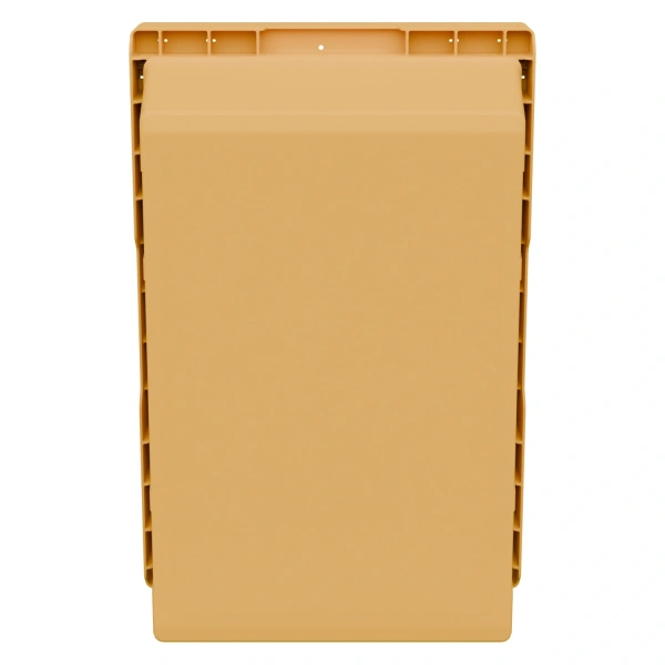 Вкладываемый контейнер INSTORE KV-6427 600x400x272 мм жёлтый со сплошным дном