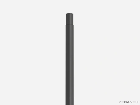 Купить опора освещения квадратная square s100 3000mm с доставкой