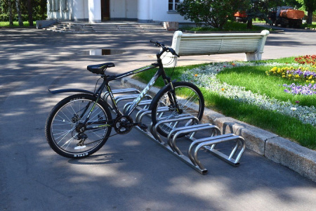 Велопарковка VELO-37 7 мест цинкование