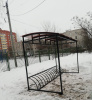 Велопарковка с навесом Velo-9 5 мест (1140 мм)