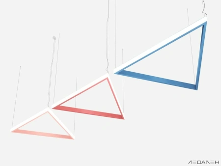 Купить треугольный светильник triangolo side 6000k 39w с доставкой