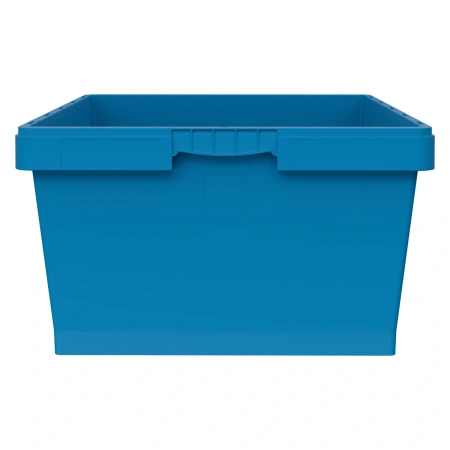 Вкладываемый контейнер INSTORE KVR-8634 800x600x340 мм голубой с усиленным дном