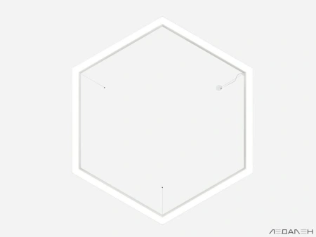 Купить шестиугольный светильник hexagon 3000k 108w с доставкой