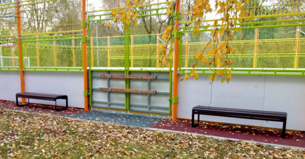 Банкетка чугунная «Варшава» 0,6 м (кресло)