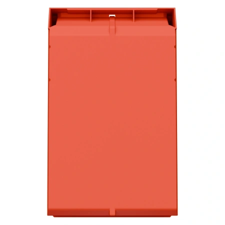 Складской лоток Logic Store 500х300х200 мм красный с отверстиями для перегородок N1 (12.406.1)