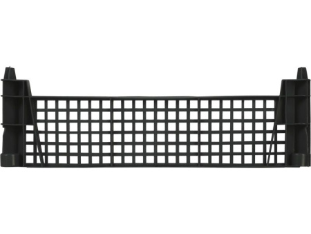 Ящик перфорированный 400×300×110, арт.: 101, объём 9, чёрный, код: 13154