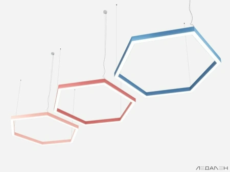 Купить шестиугольный светильник hexagon 3000k 108w с доставкой