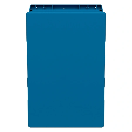 Вкладываемый контейнер INSTORE KV-6442 600x400x420 мм голубой со сплошным дном