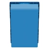 Вкладываемый контейнер INSTORE KV-6427 600x400x272 мм голубой со сплошным дном