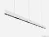 Купить линейный светильник подвесной linear p5635 3000k 17,5w 1500mm с доставкой