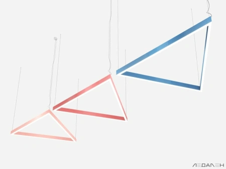 Купить треугольный светильник triangolo 3000k 69w с доставкой