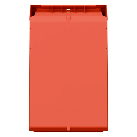 Складской лоток Logic Store 500х300х250 мм красный с отверстиями для перегородок N1 (12.407.1)