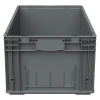 Ящик RL-KLT 6280 594х396х280 мм серый с дренажными отверстиями в дне