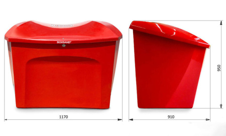 Ящик для песка Boxsand 0,5 м3 (500 литров)