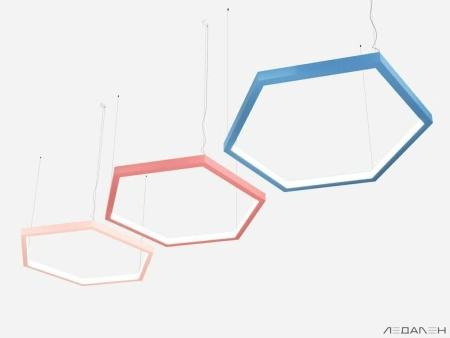 Купить шестиугольный светильник hexagon dentro 6000k 216w с доставкой