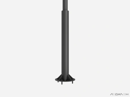 Купить опора освещения круглая round d108/76 5000mm с доставкой