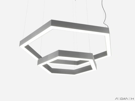 Купить шестиугольный светильник hexagon duo 6000k 78w с доставкой