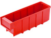 Ящик сплошной 300×92×100 мм, объем 2.76 л., арт.: 6005, красный, код: 15363