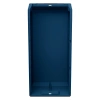 Складской лоток Logic Store 500х225х150 мм синий индиго с отверстиями для перегородок и наклейкой сбоку