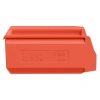 Складской лоток Logic Store 350х225х150 мм красный с отверст. для продольн. перегород. и накл. 100х70 мм