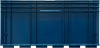 Ящик 6429 R-KLT 594х396х280, объем 48, синий, код:20842