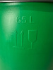 Бочка 65л. круглая, с крышкой и обручем, код: 27890