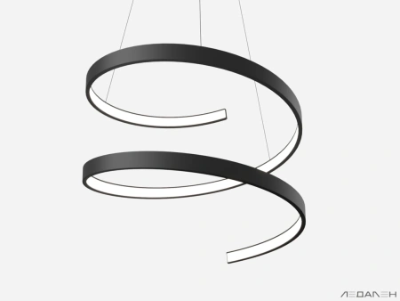 Купить светильник дуга spirale duo 3000k 49w с доставкой