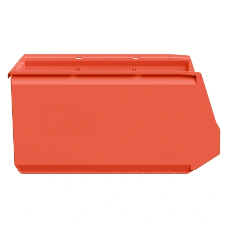 Складской лоток Logic Store 500х300х250 мм красный с отверстиями для перегородок N1 (12.407.1)