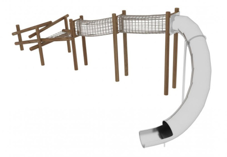 Игровой комплекс HARDWOOD «Логс-4»