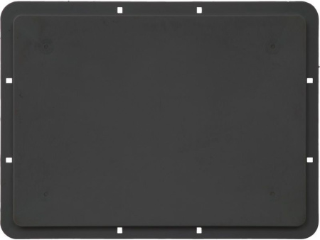 Ящик сплошной 400×300×220 мм, объем 21 л., арт.: ЕС 4322.1 R, чёрный, код: 24829
